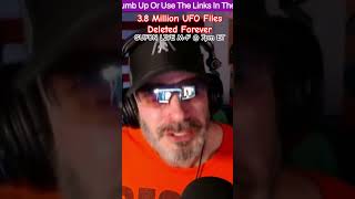 Watch 3.8 Million UFO Files Deleted After Trump's Announcement  On Disclosure #disclosure #alien #trump