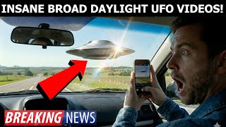 Watch HOLY SH%T!! THESE BROAD DAYLIGHT UFO VIDEOS WILL SHOCK YOU!