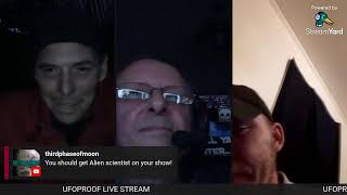 Watch UFOPROOF LIVE with ALIEN ADDICT