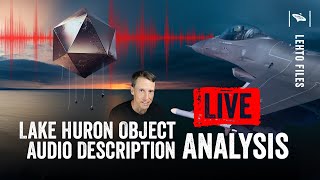 Watch F16 UFO Shootdown Audio Analysis Live