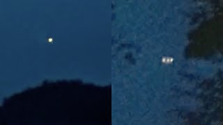 Watch Large Glowing UFO with White Lights Captured by Family over Butterfield Lake in Redwood, New York