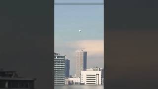 Watch Mysterious Balloon-Shaped Object Caught on Camera in Korea! ?? #UFOs #shorts