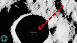 Watch Something Big Glowing Inside Moon Crater.. Alien Base Exposed?