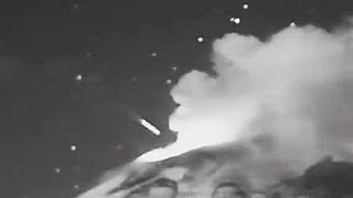 Watch UFO Spotted Entering The Crater Of Popocatepetl Volcano In Mexico. March 29, 2023