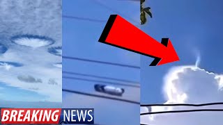 Watch Something Very Strange Is Happening To Our Sky! Massive Metallic UFO! 2024