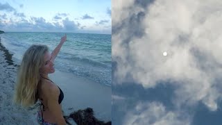 Watch Strange Illuminated Spherical UFO Object Filmed Below Clouds over North Carolina's Coastline