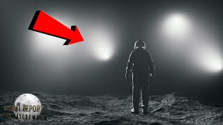 Watch WHOA! HUGE Vector Shaped UFO Craft Formation Over The Moon! 2021