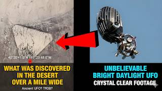 Watch Did We Just Discover A MILEWIDE TR-3B In Nevada? CRAZY CLEAR UFO Caught On Video!