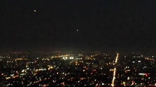 Watch UFOs Spotted over (Griffith Observatory) Los Angeles, California - FindingUFO