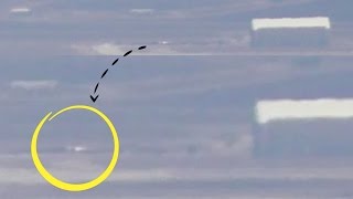 Watch Shimmering Object Outside New Hangar in Area 51 - FindingUFO