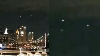 Watch Three Strange Bright UFO 