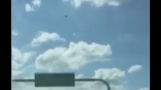 Watch Black UFO Captured Hovering Above The Highway In Salta, Argentina. April 24, 2019