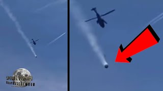 Watch BREAKING NEWS! Military Helicopter HOT Pursuit Of Crashing UFO?! 2022