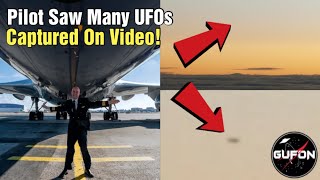 Watch Pilot Records UFOs & Says, 