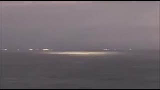 Watch Mysterious Light Filmed From Offshore Oil Rig In Brazil. Possible USO. May 25, 2024.