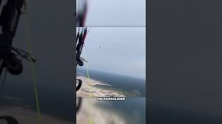Watch What Flew Next to This Paraglider? ? #uap #shorts @Thirdphaseofmoon
