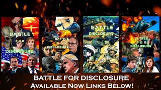 Watch Battle For Disclosure The EPIC FOUR Part Comic Book Series Available Now!