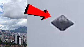 Watch Massive BROAD DAYLIGHT UFO Over MAJOR City! Clear 4k FOOTAGE! 2022