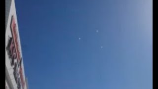 Watch Three UFO Orbs Seen In A Triangle Formation Over Tomsk, Russia. April 6, 2020