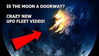 Watch MASSIVE SWARM UFOS Above/Below Lunar Surface Of the MOON? WHOA! 2022