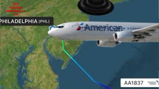 Watch American Airlines Pilot Reports Seeing A Flying Saucer To Philadelphia International Airport ATC