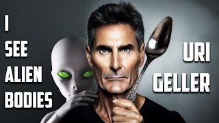 Watch Uri Geller saw Alien Bodies?