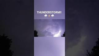 Watch Thunderstorm!! ?⚡️⛈️ #shorts #weather #lighting #thunderstorm #thunder