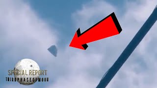 Watch Stadium Sized Pyramid UFO Spotted Over Major City Today! Buckle-Up! 2021