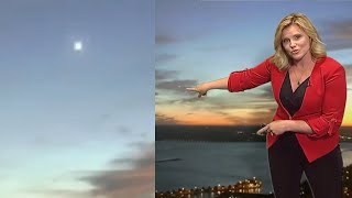 Watch Incredible Fast Moving UFO Captured on Skywatch 7 Weather Report Channel (Time-Lapse) - FindingUFO