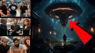 Watch Publics Reacts!! Has People Shocked AMAZING UFO Videos! 2023