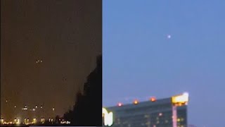 Watch Three UFO Orbs Sighted Over Cajon Pass & Orb Spotted Over Las Vegas Moments Before Vanishing