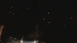 Watch Multiple UFOs Filmed Forming Triangular Formation over Yvelines (France) - FindingUFO