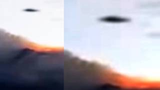 Watch Fast Speeding Disk Shaped UFO over Volcano Colima (Mexico) - FindingUFO