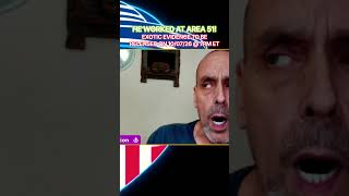 Watch THIS IS LEGITIMATE! At Area51 He Knew Bob Lazar! #area51 #boblazar #ufos #security #aliens #evidence