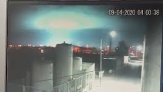 Watch Strange Pulsating Light Captured By Hospital's CCTV In Alicante, Spain. April 9, 2020