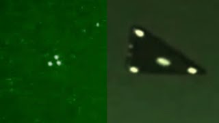 Watch Triangle Shaped UFO Filmed By Night Vision Camera Over Spain Near Puig Campana Mountain