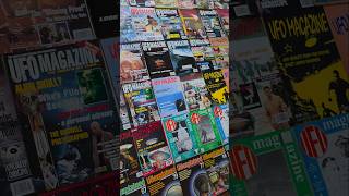 Watch My Vintage UFO Magazine Collection!! #uap #magazine #alien #unexplained #shorts #flyingsaucer