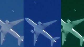 Watch Mysterious Cigar UFO Sighting Zipping over Airliner in Orange County, California - FindingUFO