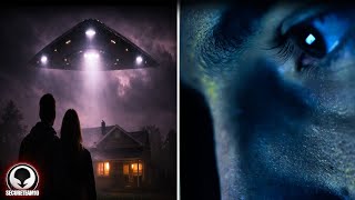 Watch UFO Hovers Over Couple’s Home in CHILLING New Footage...