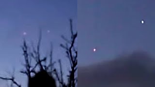 Watch Bizarre Flashing UFO Orbs Sighted over Glace Bay, Nova Scotia in Canada