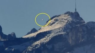 Watch UFO Sighting in Switzerland Near Mountains - FindingUFO