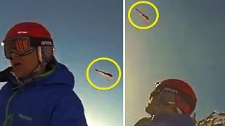 Watch UFO Sighting (Cigar Shaped) Filmed by Snowboarder in Aspen, Colorado (2013) - FindingUFO