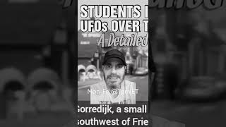 Watch Students In 1974 See UFOs Over Their School, Gorredjik, Netherlands, Forgotten Case!