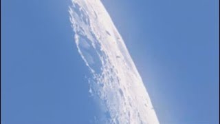 Watch Three Cylindrical UFOs Filmed Flying Close To The Surface Of The Moon. March 26, 2020