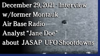 Watch Dec. 29  - Interview w/ former Montauk Air Base Radio Analyst 