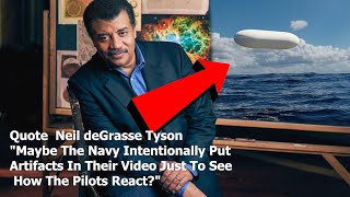 Watch Neil deGrasse Tyson Just DROPPED Major Theory On The NAVY UAP TIC Footage!