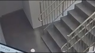 Watch Ghost Of Student Seen On CCTV At A School In Irkutsk, Russia On May 22, 2025