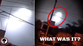 Watch WHAT JUST HAPPENED ABOVE INDIA? Glowing UFOs Witnessed In Mass