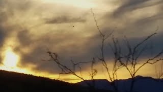 Watch Stunning Large Black UFO Filmed Hovering over Mule Mountains in Arizona - FindingUFO