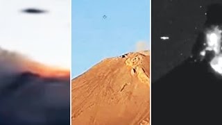 Watch Multiple UFOs over Volcano Colima & Popocatépetl in Mexico (Compilation) - FindingUFO